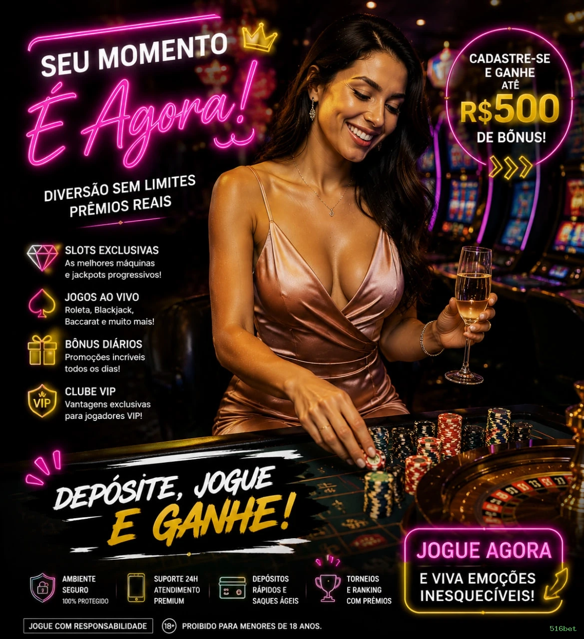 Apostas esportivas ao vivo na 516bet